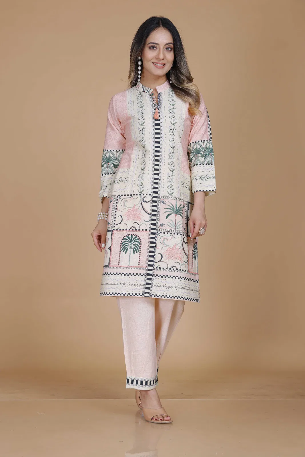 Aishani Cotton Flex Ladies Top Pant Co Ord Wholesale Price In Surat